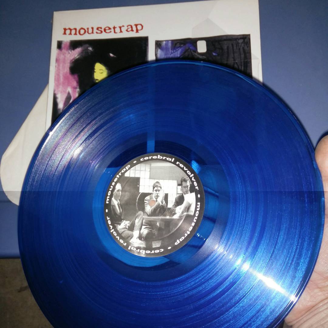 File under 'You can't build a better Mousetrap'. Oooooo.... blue vinyl