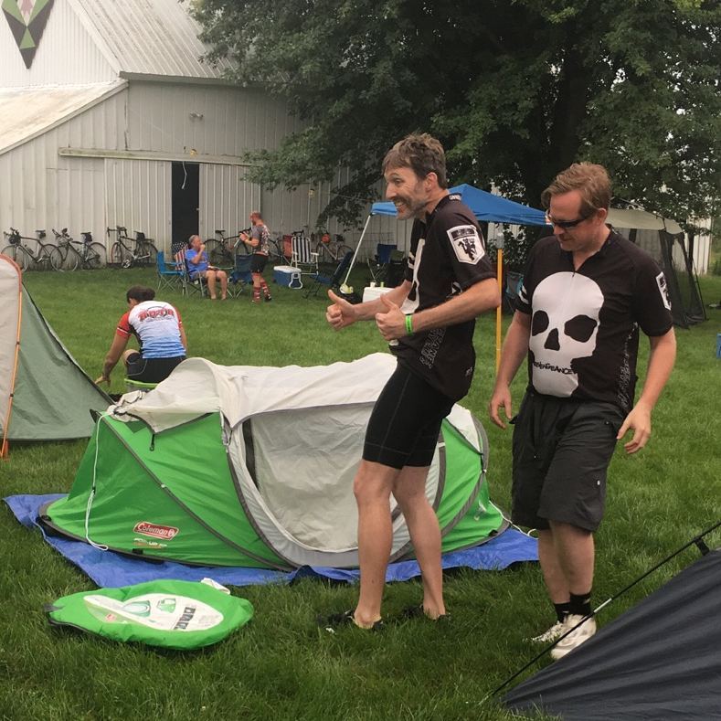 All you need to know is that this tent is made out of nylon, poles and dark voodoo magic.