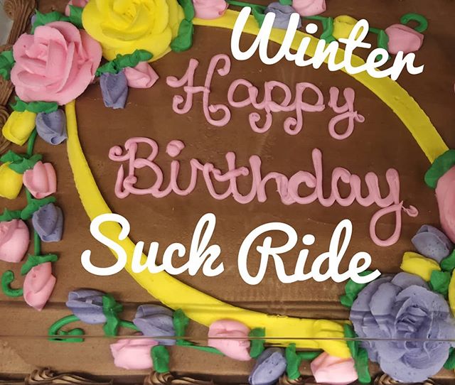 Winter Birthdays Suck so I Celebrate My Half-Birthday Ride - Start at Eastwood Park - 5 pm